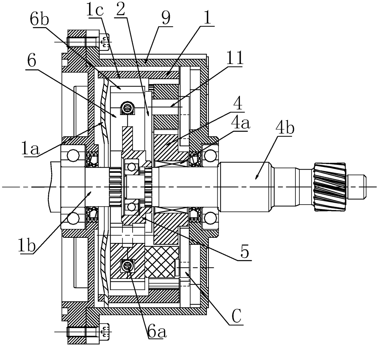 Automatic transmission for electric vehicles