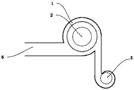 A low calorific value gas combustion device