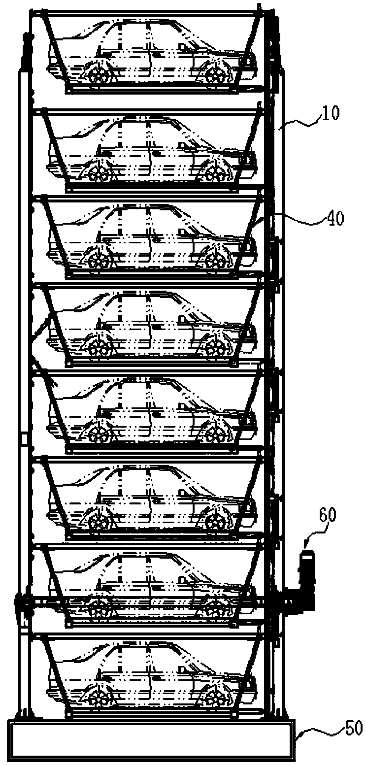 Mixed type vertical circulation ITG (intelligent three-dimensional garage)