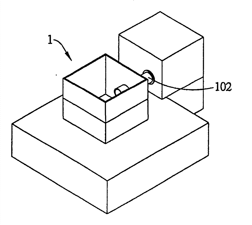 Working slot body for equalizing temperature of working fluid and method