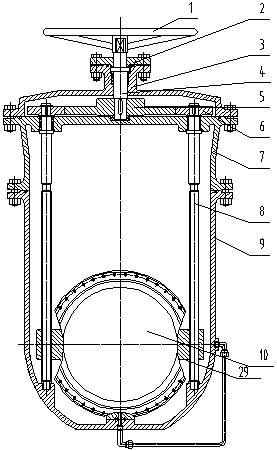 Bidirectional sealing gate valve and using method thereof