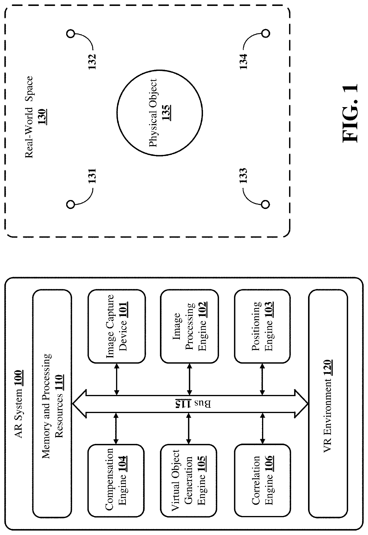 Methods and systems to create a controller in an augmented reality (AR) environment using any physical object