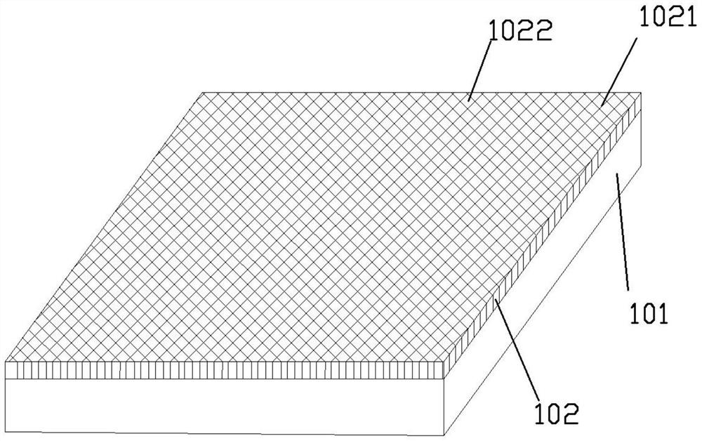 Automobile outer plate stamping mold with gridding electroplated layer and method