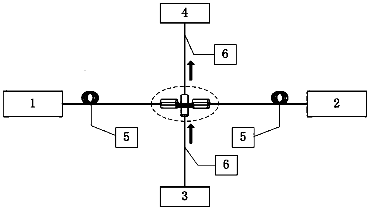 DNA hybridization microfluidic detector based on fiber optic microcavity whispering gallery