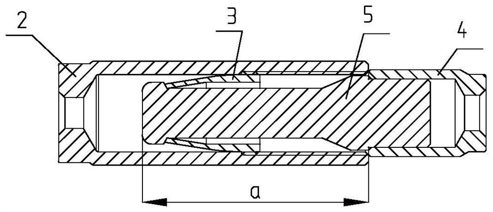 Precast concrete pile mechanical connector