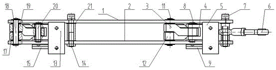 Jacking mechanism special for panax notoginseng sower