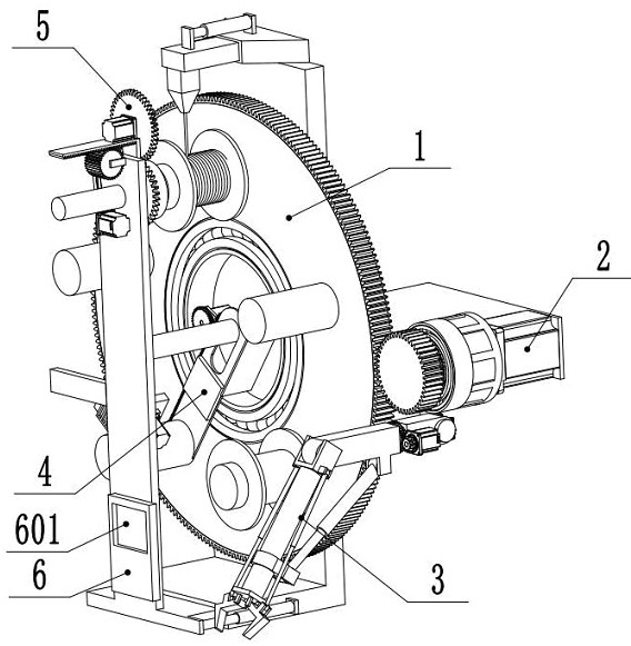 A kind of automatic winding device of steel-cored aluminum stranded wire and its operation method