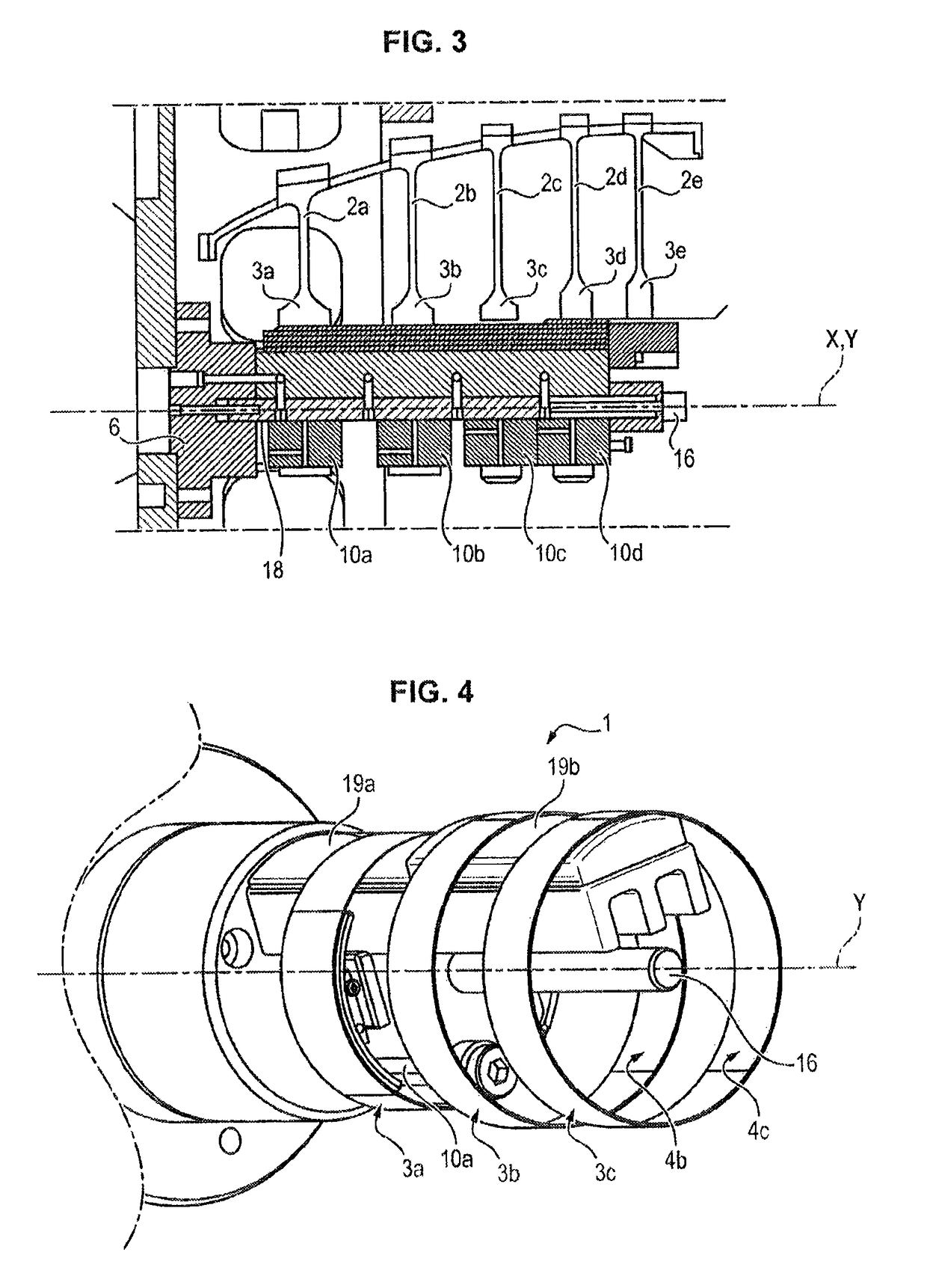 Vibration dampening device for the manufacture of a rotor