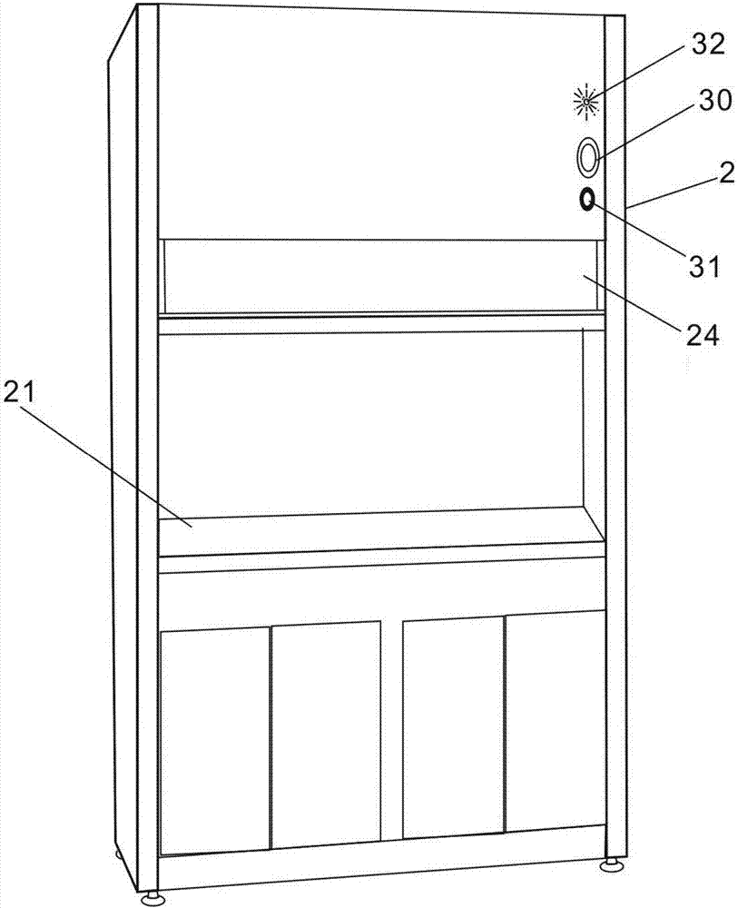 Automatic fire extinguishing device for kitchen exhaust hood