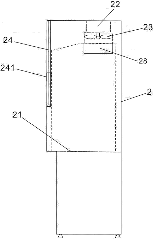 Automatic fire extinguishing device for kitchen exhaust hood