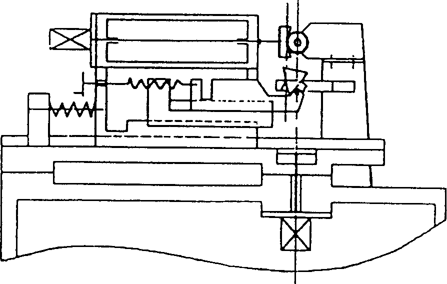 Aspheric part trace forming processing method and its equipment