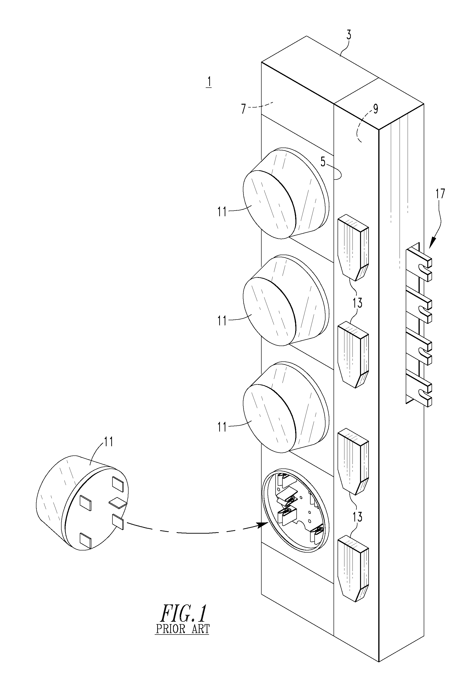 Meter socket assembly employing phase balancing bus jumpers and meter center employing the same