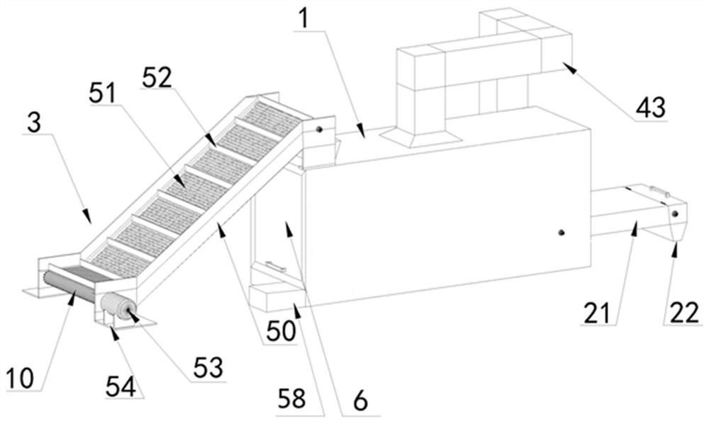 Medicinal material circulation energy-saving drying machine for traditional Chinese medicinal material processing and using method thereof