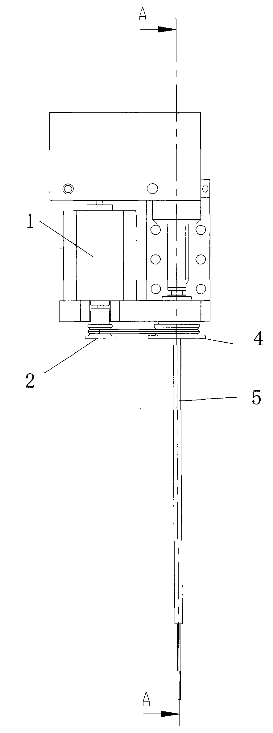 Integrated sample needle loading and stirring system