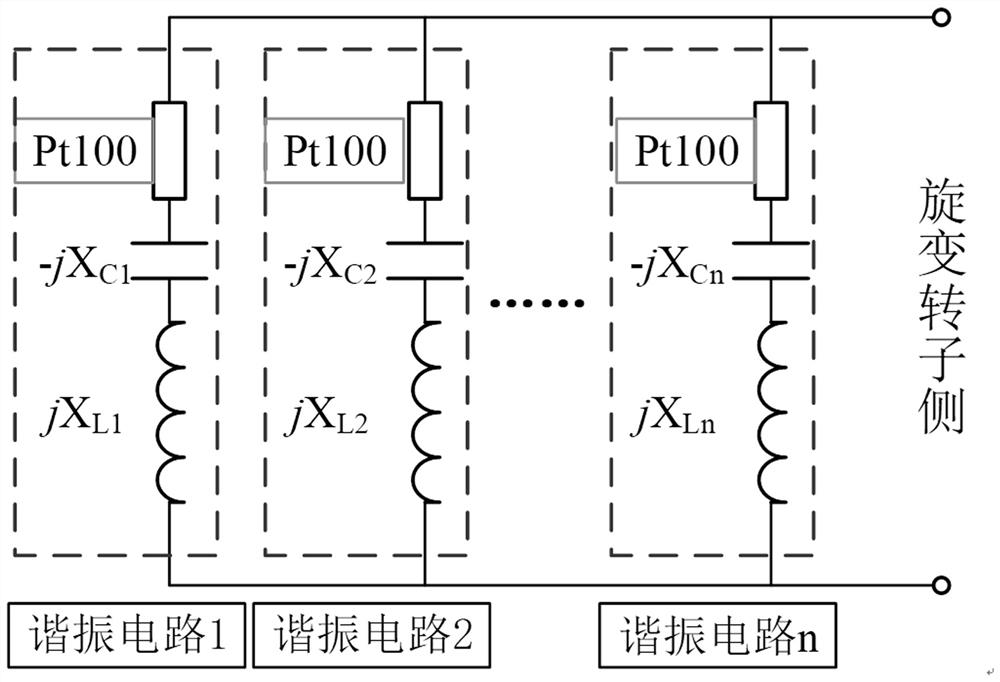 Distributed measurement method for motor rotor parameters of multiplexing rotary transformer