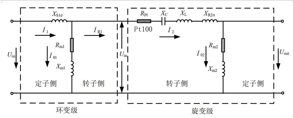 Distributed measurement method for motor rotor parameters of multiplexing rotary transformer