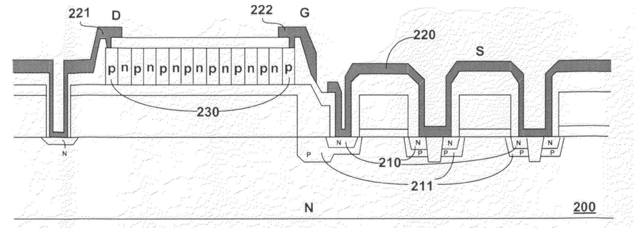 Power semiconductor devices integrated with clamp diodes sharing same gate metal pad