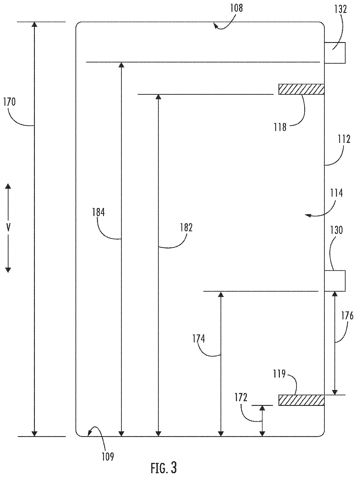 Electric hot water heater having a separated temperature sensor and heating element