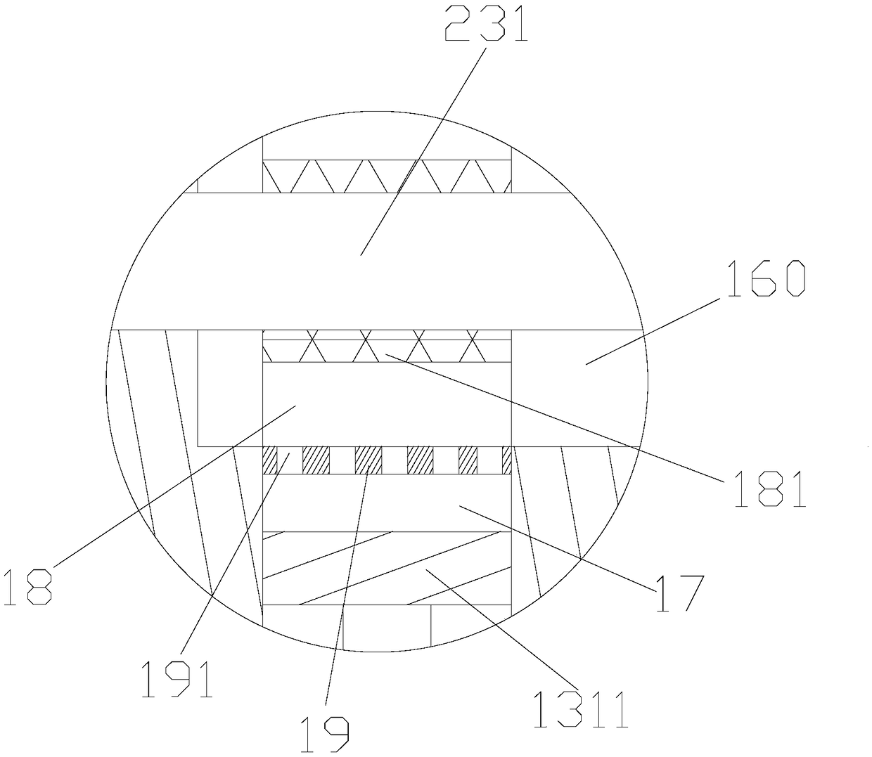 Blowout preventer facilitating fixation of oil delivery tube