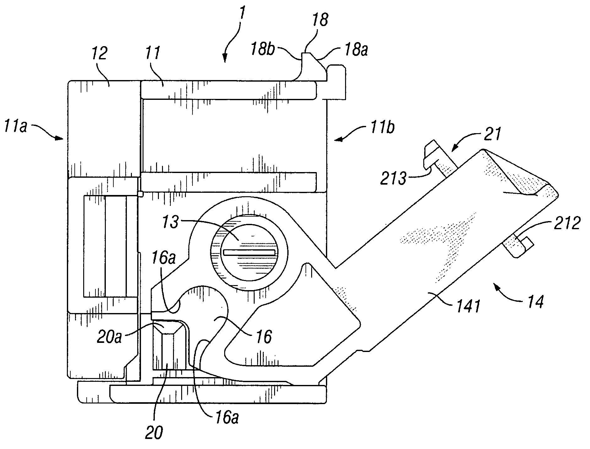 Electrical connector with a locking mechanism