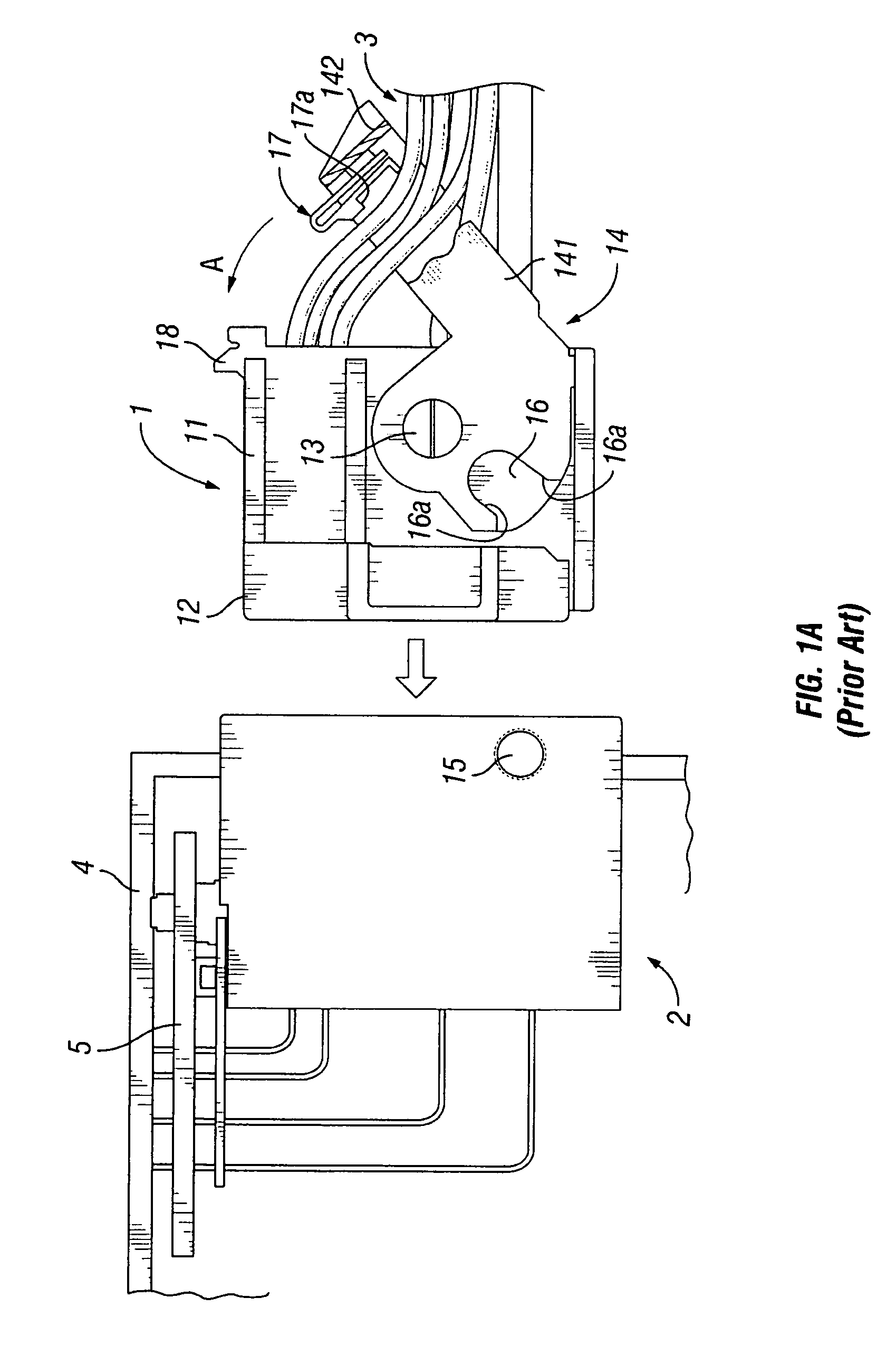 Electrical connector with a locking mechanism