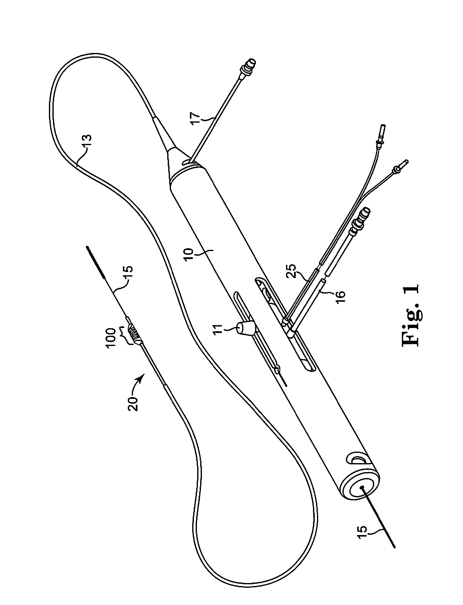 Rotational atherectomy segmented abrading head and method to improve abrading efficiency