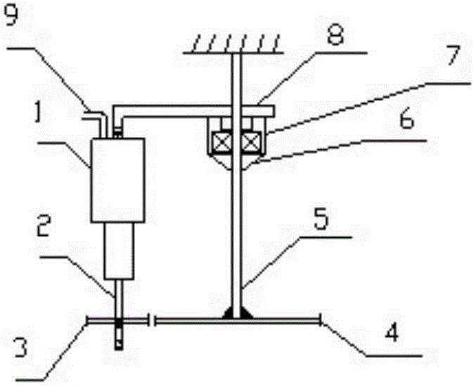 An on-line main drainage pump suction faucet anti-blocking and dredging device for coal mines