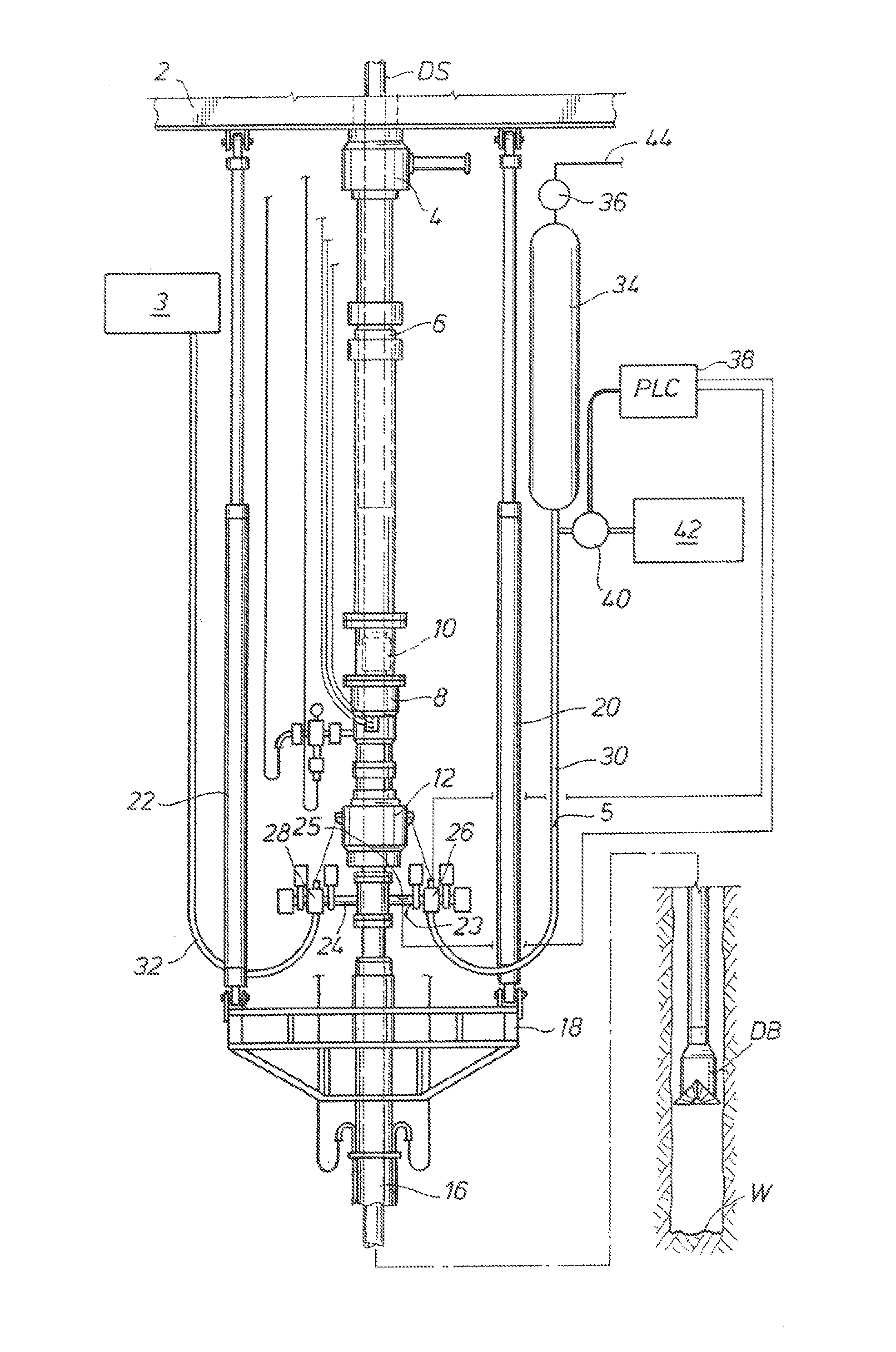 System and Method for Managing Heave Pressure from a Floating Rig
