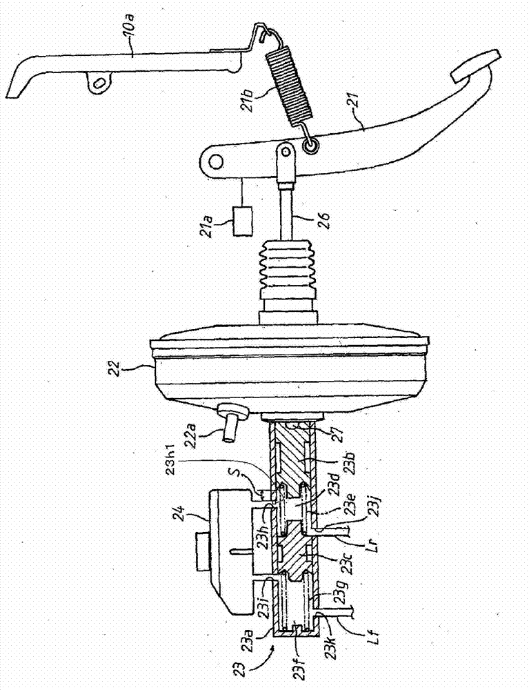 Vehicle brake device