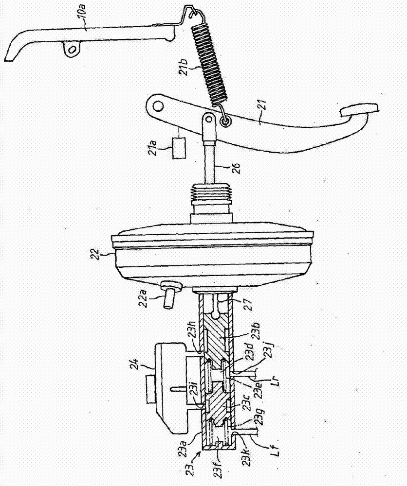 Vehicle brake device
