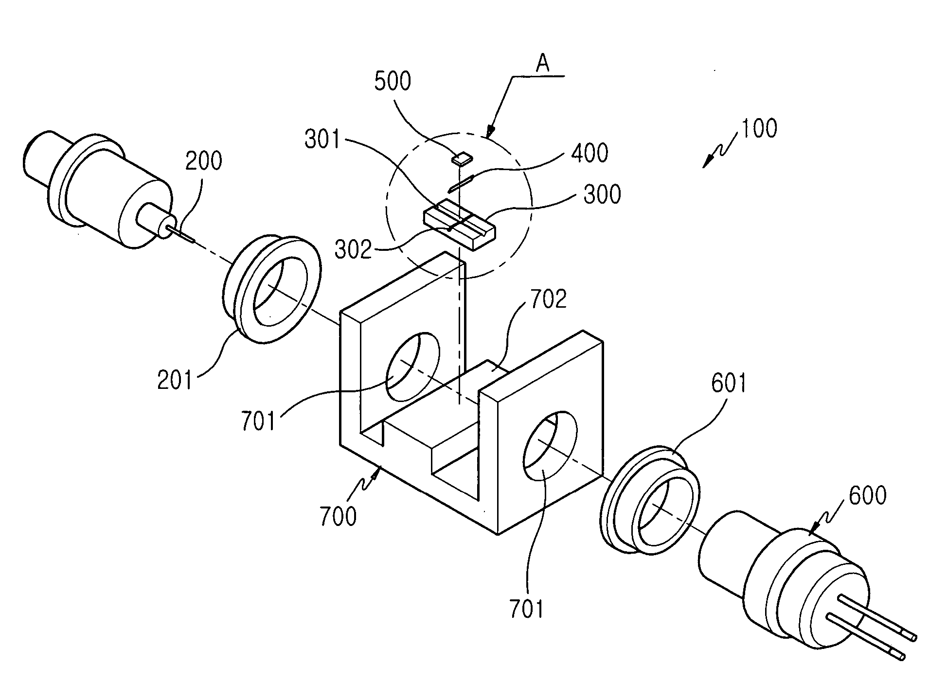 Bidirectional optical transceiver