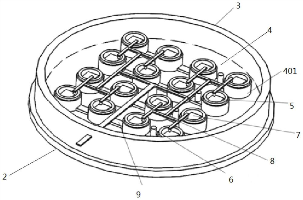 Packaging structure of a power device and manufacturing method thereof