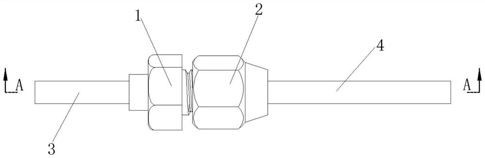 Anti-disassembly connection assembly and air conditioner