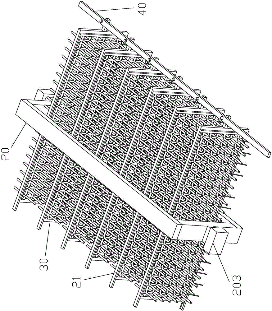 Device for cocoon picking of square cocoon frames