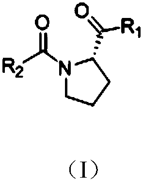 Proline derivatives having beta-lactamase inhibitory effect