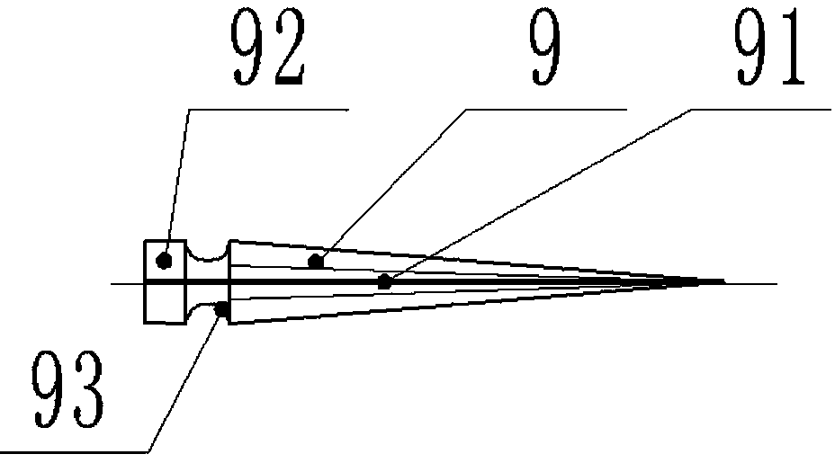 Large-amplitude longitudinal-flexural ultrasonic vibration cutting device