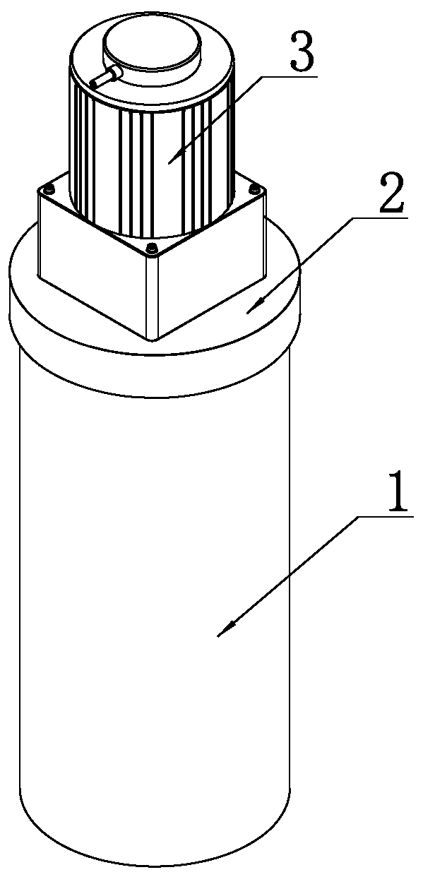 Portable rice branch removing machine