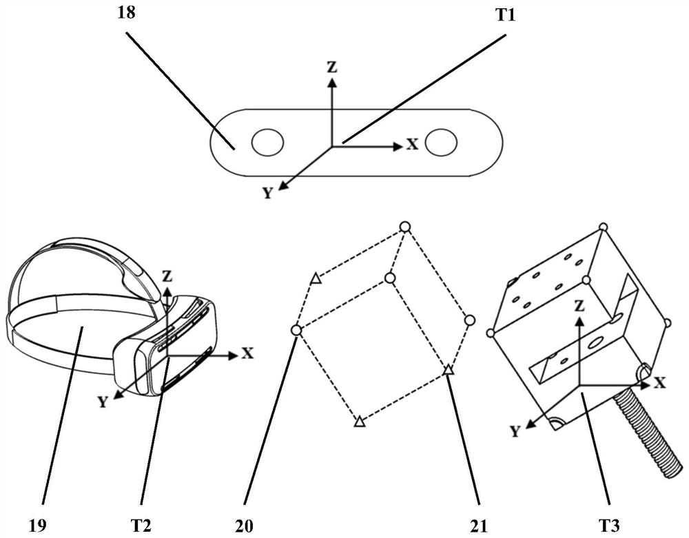 Calibration device and calibration method for mixed reality surgical navigation system