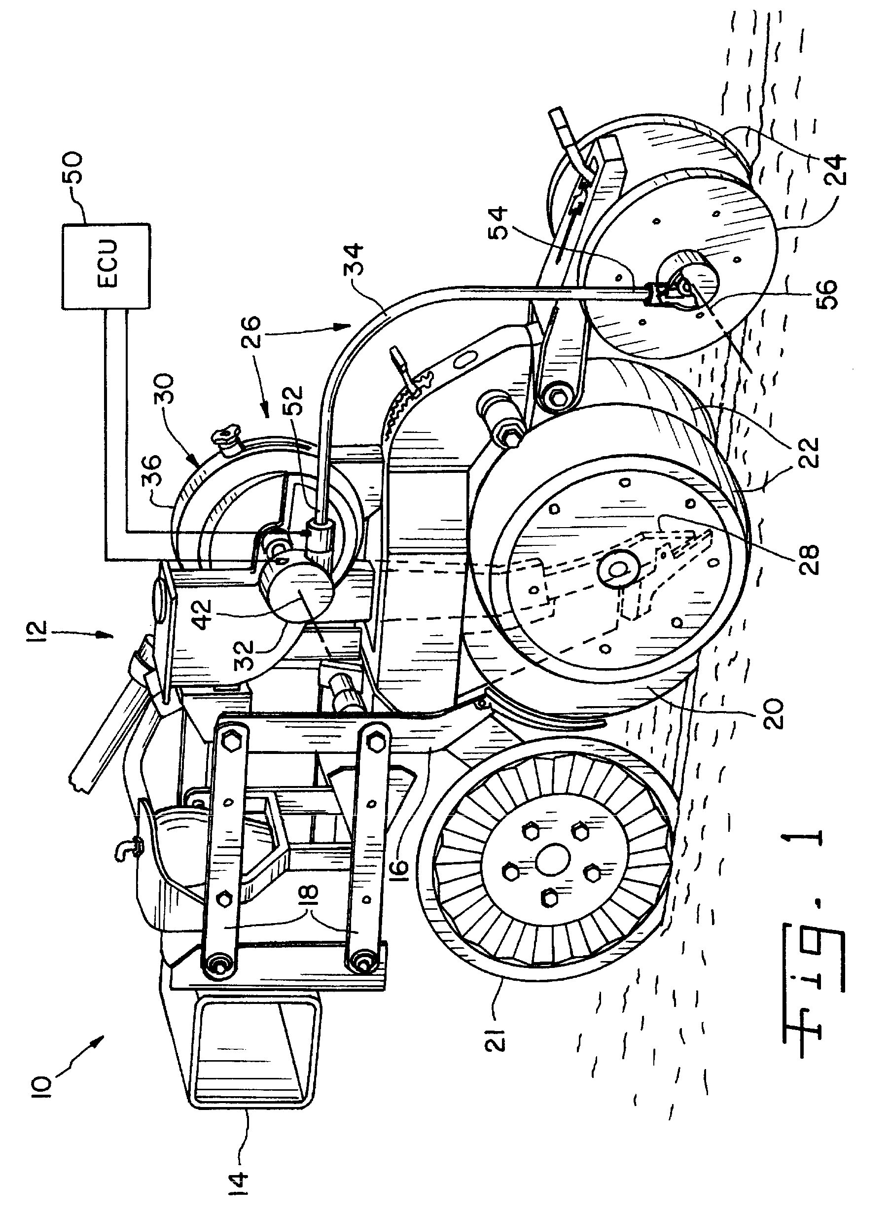 Ground driven seed metering system with a continuously variable transmission