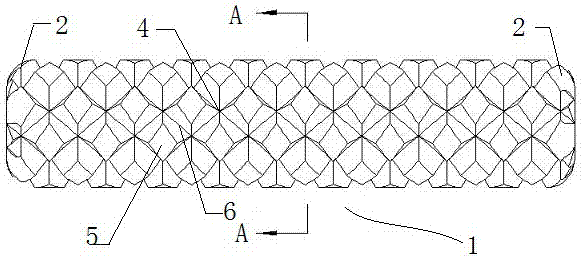 Novel floatable solid foam scrubbing rod and preparation method thereof