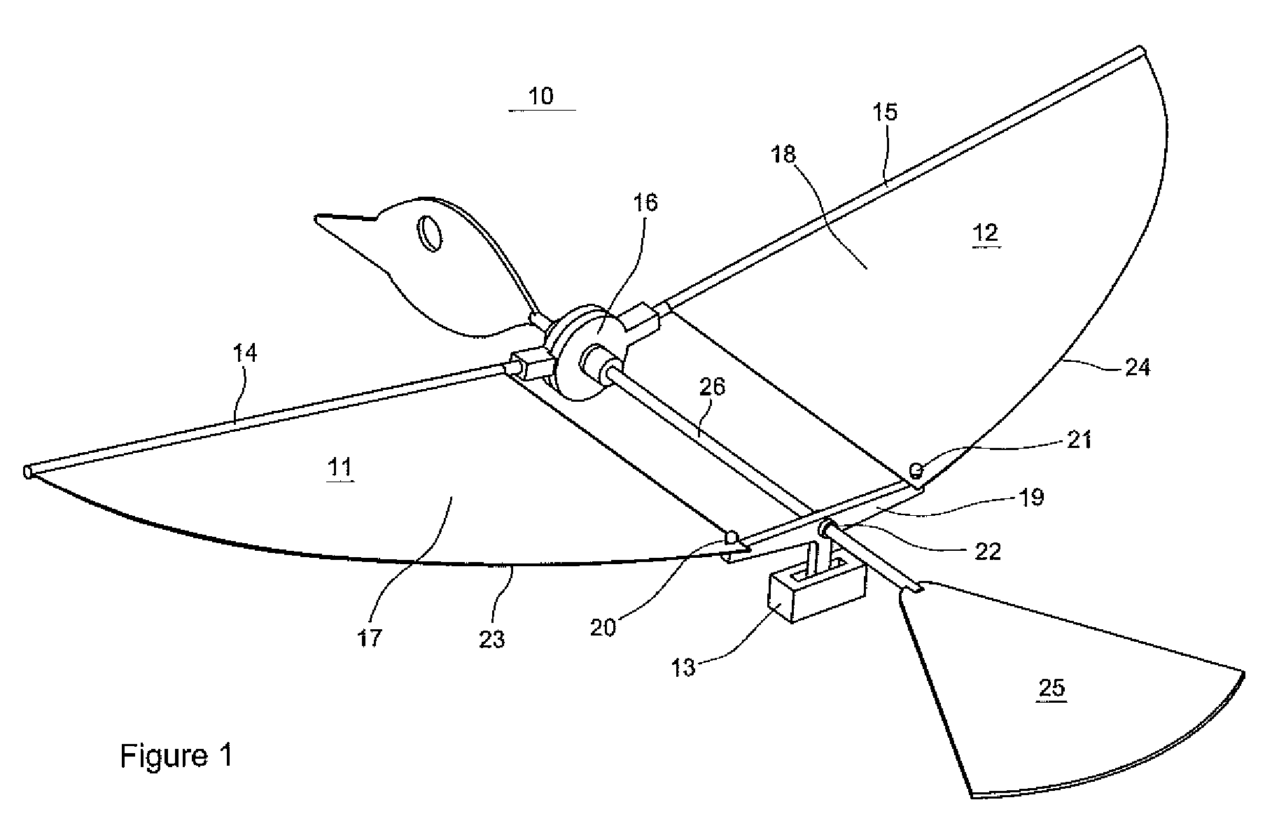 System for controlling flight direction