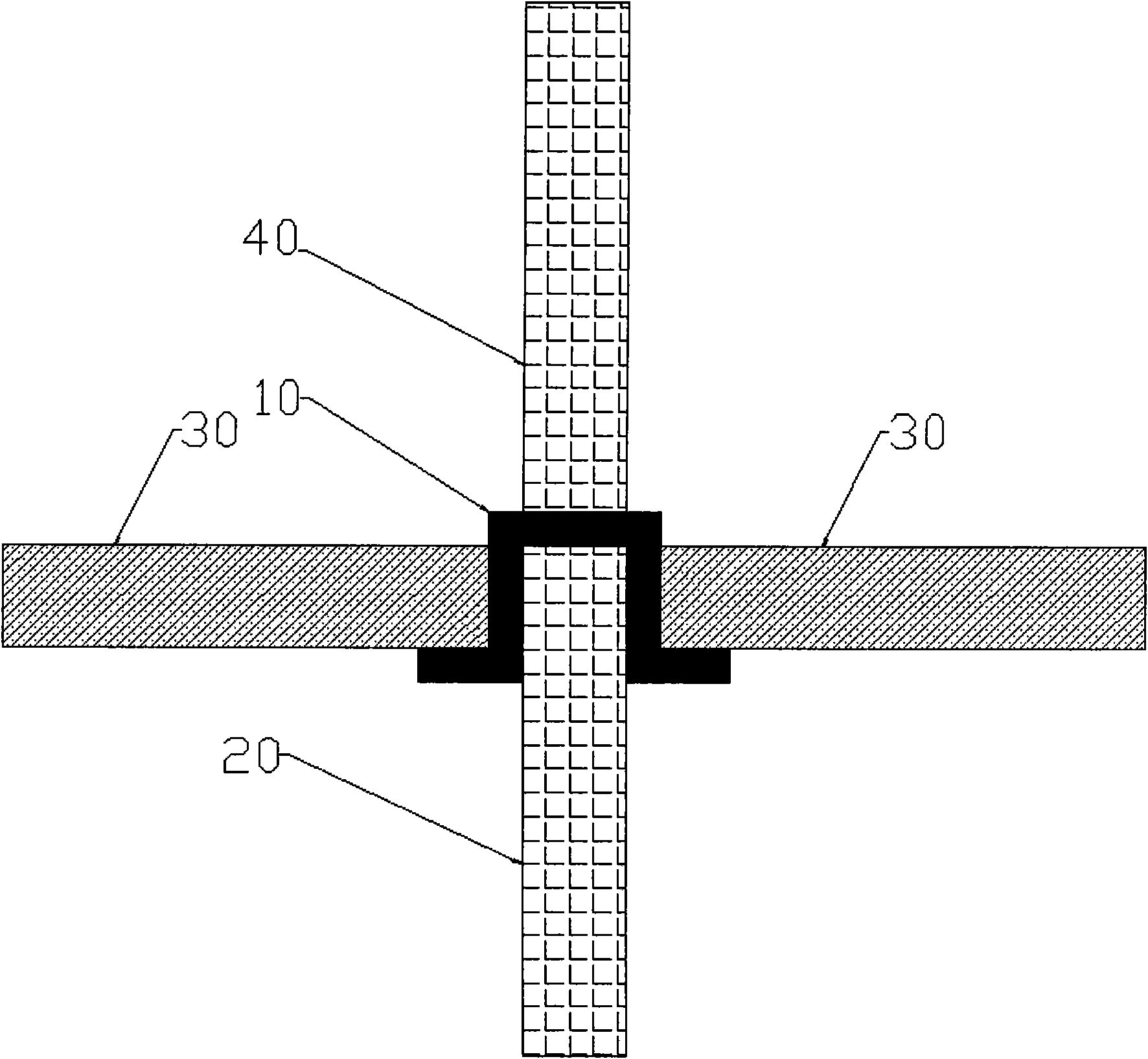 Beam frame structure of combined type house and assembly method thereof