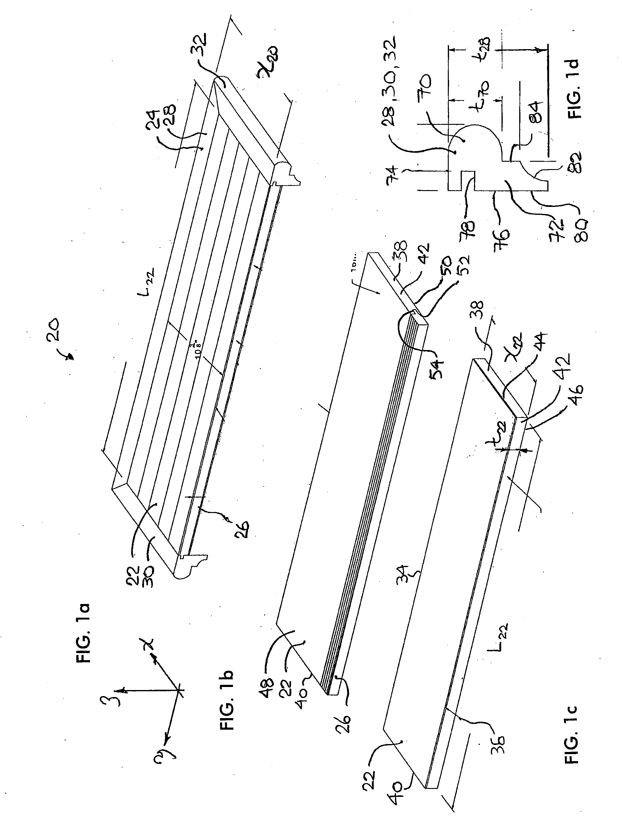 Stair tread assembly and method