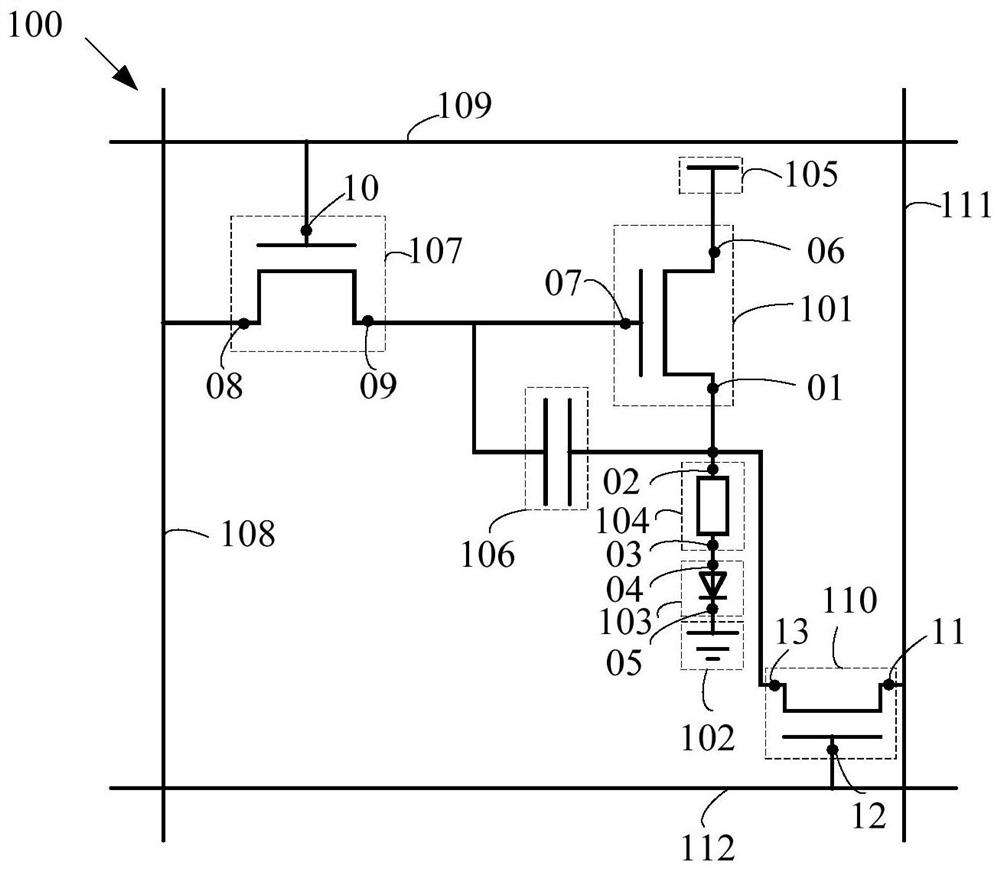 Pixel driving circuit and display panel