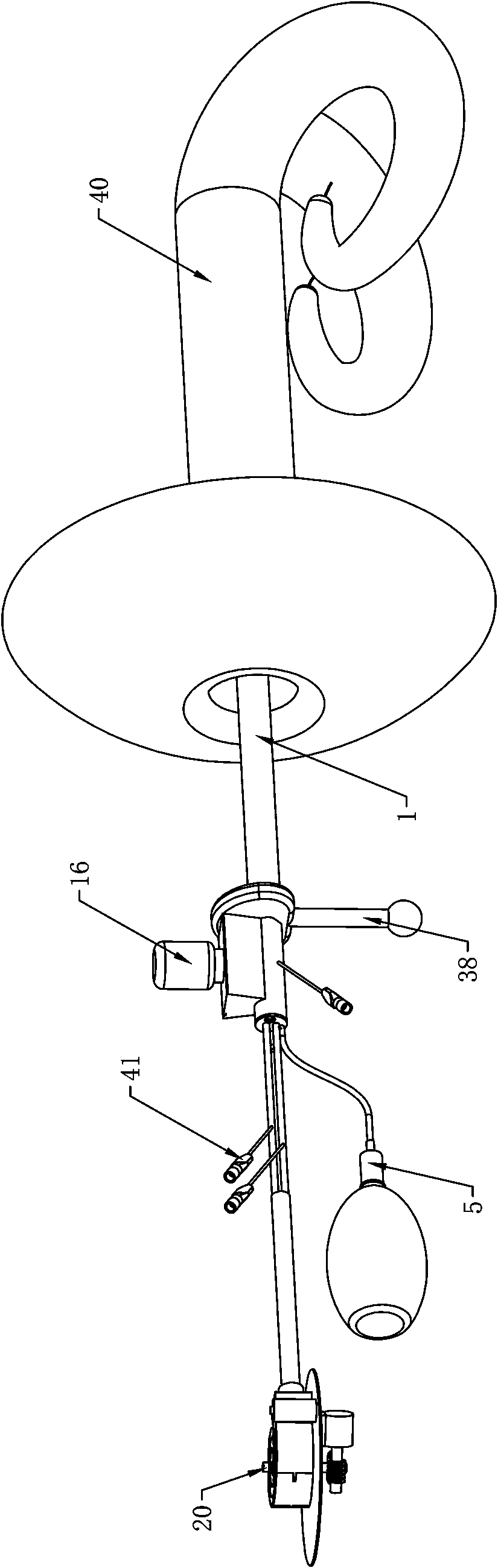 Uterus ovary multi-part accurate dosing and artificial insemination device special for cows