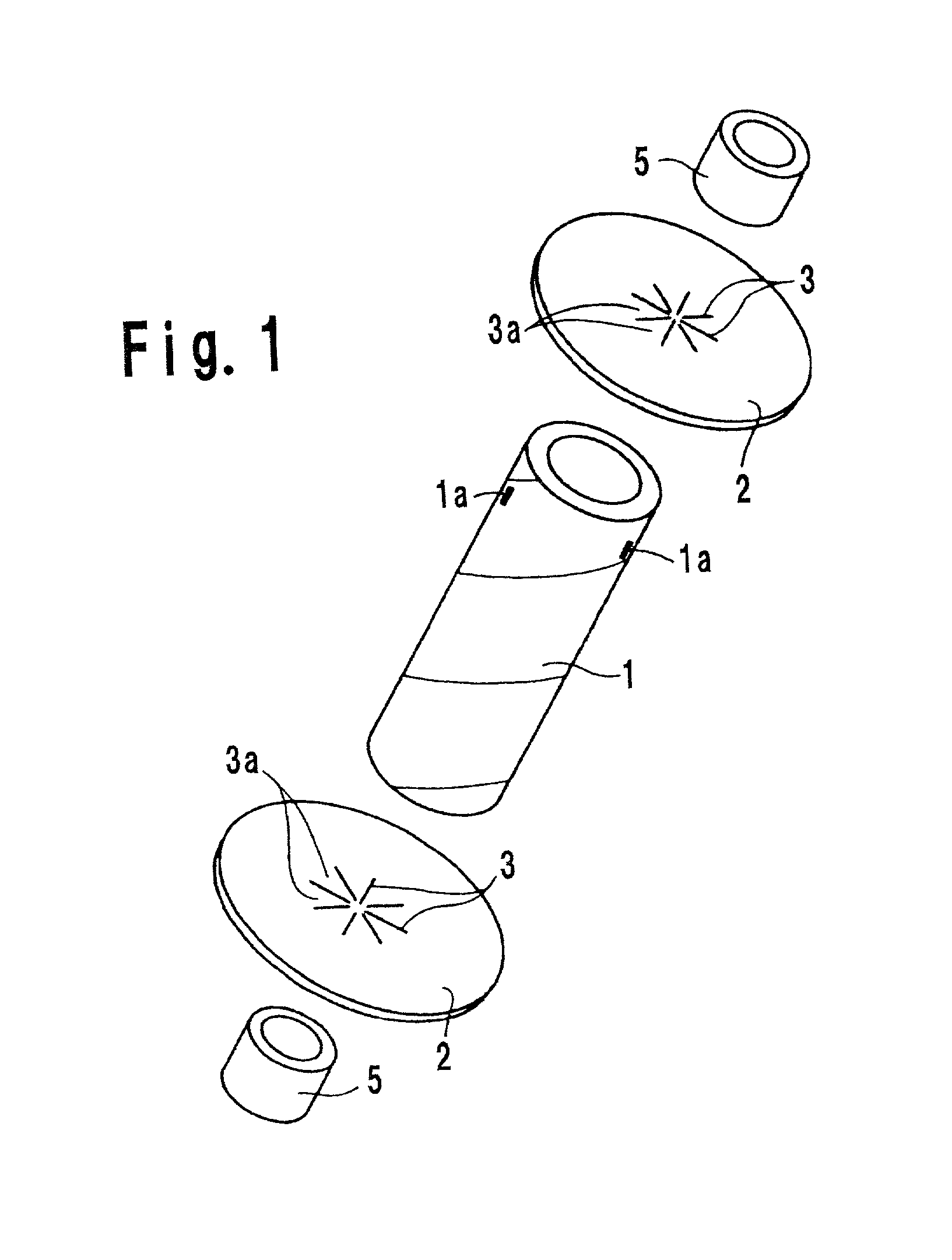 Paper tube with flange