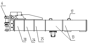 Multi-arm multi-drill drilling-loading-anchoring all-in-one machine with telescopic structure