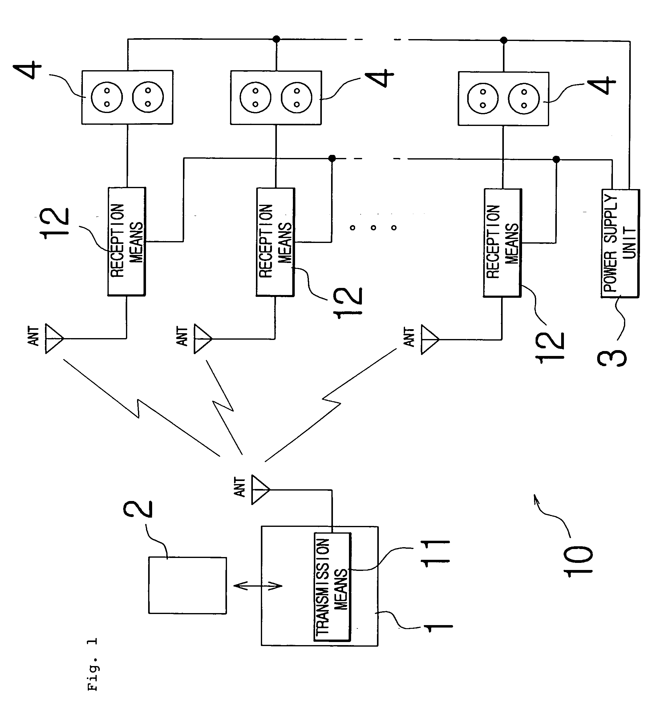 System for turning on and off power using door card key