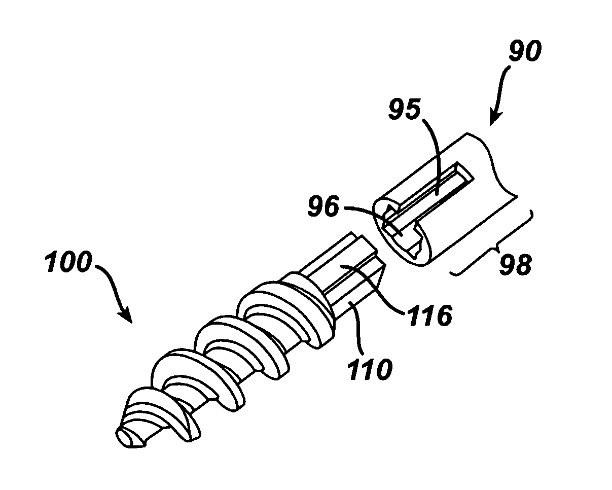 Medical fixation devices with improved torsional drive head