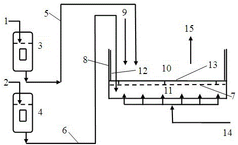 Method for open-type fast cultivation of oil-bearing microbes